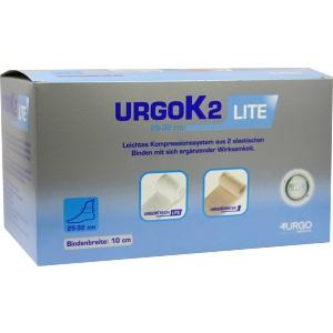 UrgoK2 Lite Kompr.Syst.10cm Knoechelumf.25-32cm, 1 ST