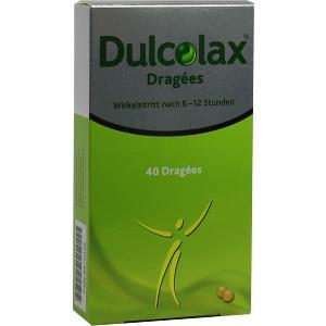 DULCOLAX DRAGEES, 40 ST