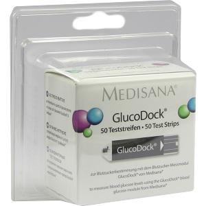 Medisana GlucoDock Teststreifen, 2X25 ST