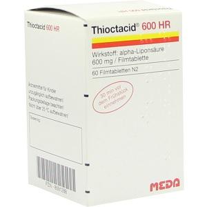 Thioctacid 600 HR, 60 ST