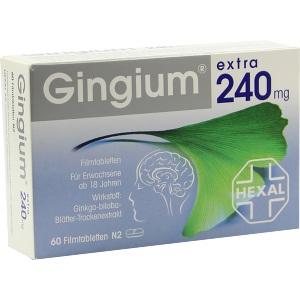 Gingium extra 240mg Filmtabletten, 60 ST