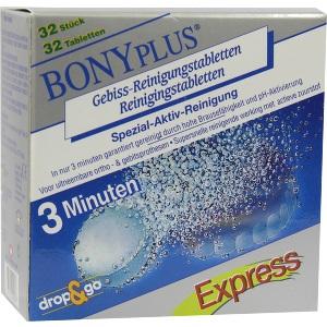BonyPlus Reinigungsbrausetabletten, 32 ST