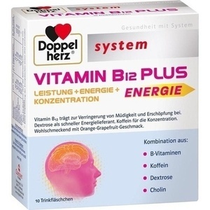 Doppelherz Vitamin B12 Plus system, 10X25 ML