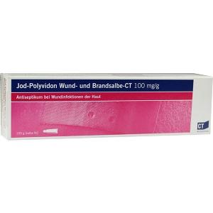Jod-Polyvidon Wund und Brandsalbe - CT 100mg/g, 100 G