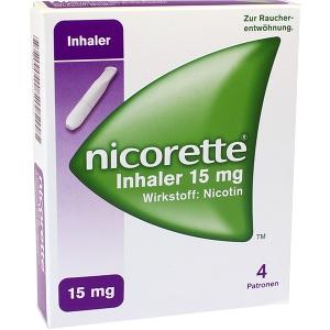 Nicorette Inhaler 15mg, 4 ST
