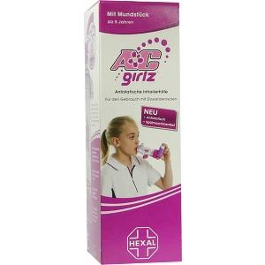 AeroChamber HEXAL girlz mit Mundstück für Mädchen, 1 ST