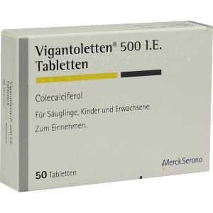 Vigantoletten 500I.E. Tabletten, 50 ST