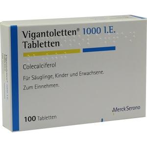 Vigantoletten 1000I.E. Tabletten, 100 ST