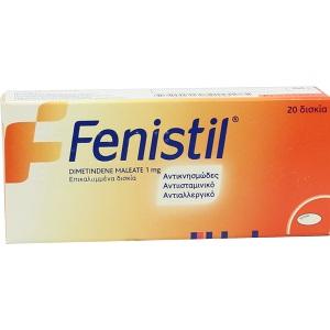 Fenistil ueberzogene Tabletten, 20 ST